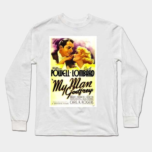 my man godfrey Long Sleeve T-Shirt by mowpiper33